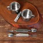 Подарочный набор посуды для похода «Полевая кухня», 7 предметов