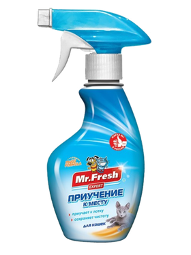 Mr.Fresh Expert Приучение к месту для кошек, Спрей 200мл.