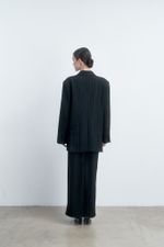 Жакет oversize в полоску