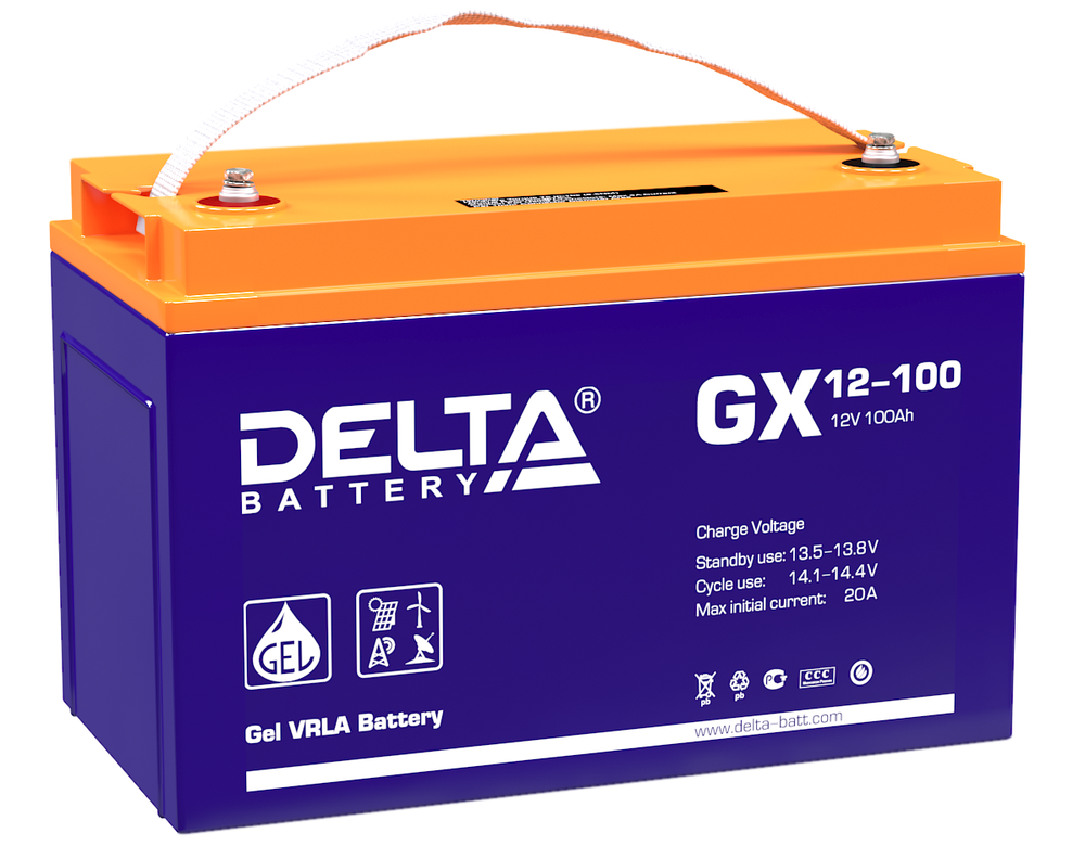 Батарея  Delta GX 12-100