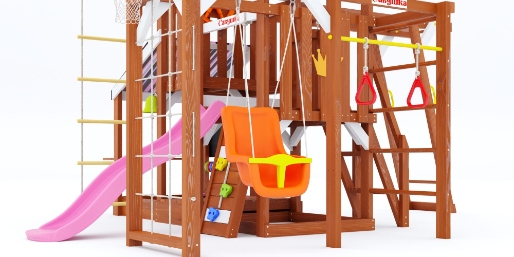 Детская площадка Савушка Тусун - 14 (розовый)