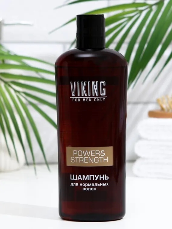 Шампунь Viking, для нормальных волос, Power&Strength, 300 мл