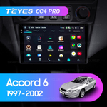 Teyes CC4 Pro 9" для Honda Accord 6 1997-2002