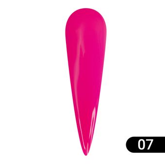 Цветная неоновая база Global Fashion, 8 мл, 07