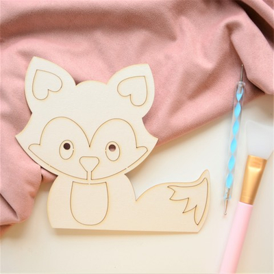 Заготовка для тиснения "Лисенок"