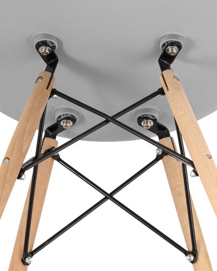 Стул Eames Style DSW темно-бежевый (разборный каркас)