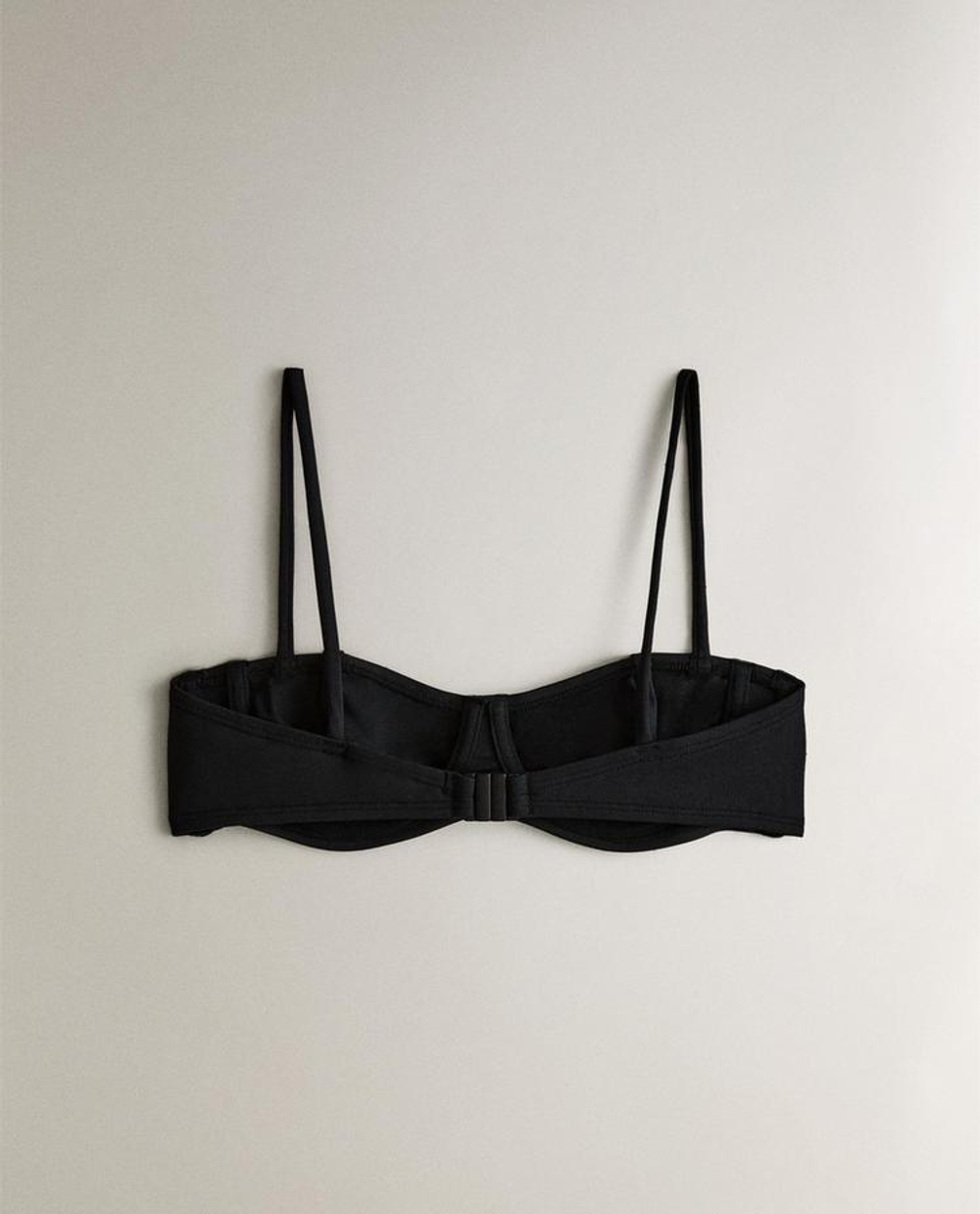 ZARA HOME БИКИНИ ТОП НА КОСТОЧКАХ, ЧЕРНЫЙ