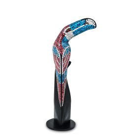 Decor and Gift 23-029-01 Н-р статуэток из трех «Тукан» дерево+стекл.мозаика (50,40,30 см)