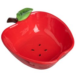 БЛЮДО ДЛЯ ЗАПЕКАНИЯ "ЯБЛОКО" 600 МЛ. 19*16,5 СМ. ВЫСОТА=6 СМ. КОЛЛЕКЦИЯ "IL RACCOLTO" (КОР=24ШТ.)