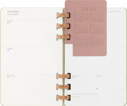 Еженедельник Moleskine ACADEMIC SPIRAL (DHSPK5212AMWH3) Large 150х210мм 200стр кремовые страницы спираль киви
