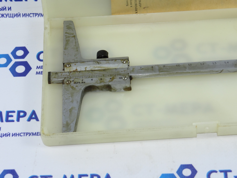 Штангенглубиномер ШГ-160 (0-160мм.) Цена деления 0,05мм