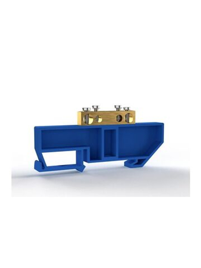 Шина нулевая на DIN-изоляторе 6х9мм 4 отвер. латунь TOKOV ELECTRIC TKE-BCB-69-4-DIN/N