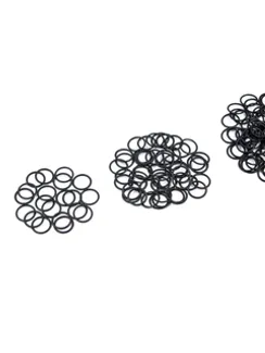 Кольцо Arta-F, 15 мм, металл, черный 170