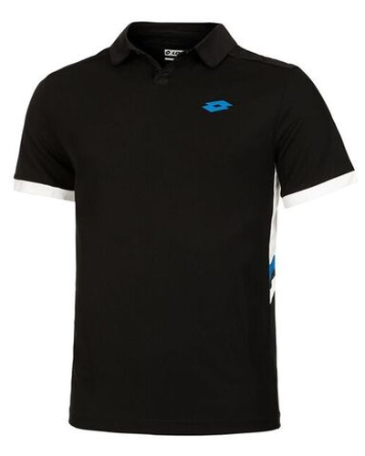 Теннисное поло Lotto Squadra III Polo - Black