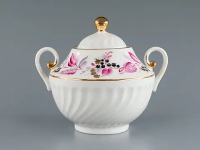 Сахарница форма Витая, рисунок Лесная ягода, арт 80.00595.00.1
