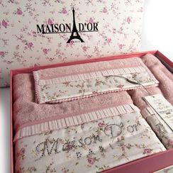 Набор полотенец  ROSES - РОСЭС 3пр 30х50 50х100 и 70х140 Maison Dor (Турция)