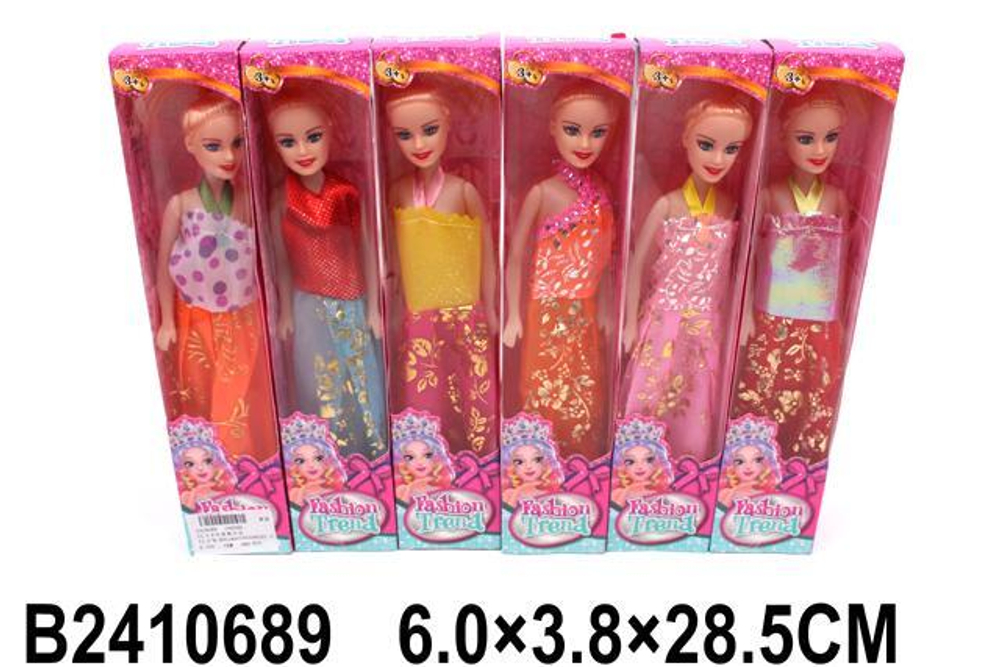 Кукла тип Модель 28см, коробка 605B4