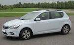 Рейлинги для а/м KIA CEED (2006-2012) серый 0230-БП-11