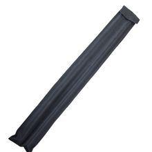 Кий для русского бильярда 2-pc "Мастер" (чёрный граб, граб), гравировка "Лепестки"