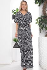 Комбинезон Леон (черно-белый) К10328 LT Collection