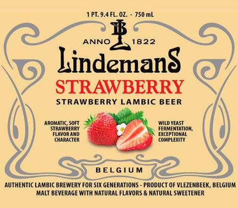 Пиво Lindeman's Strawberry Пиво Lindeman's Strawberry