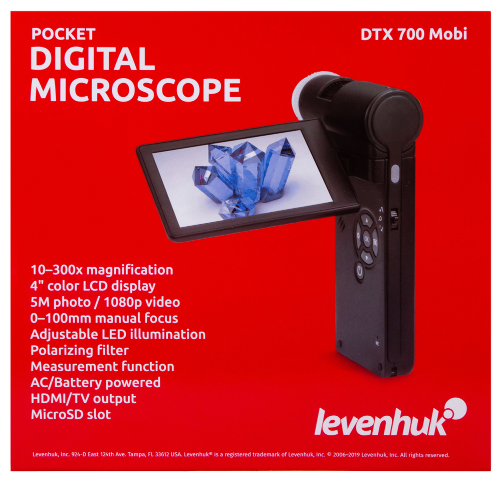 Микроскоп цифровой Levenhuk DTX 700 Mobi