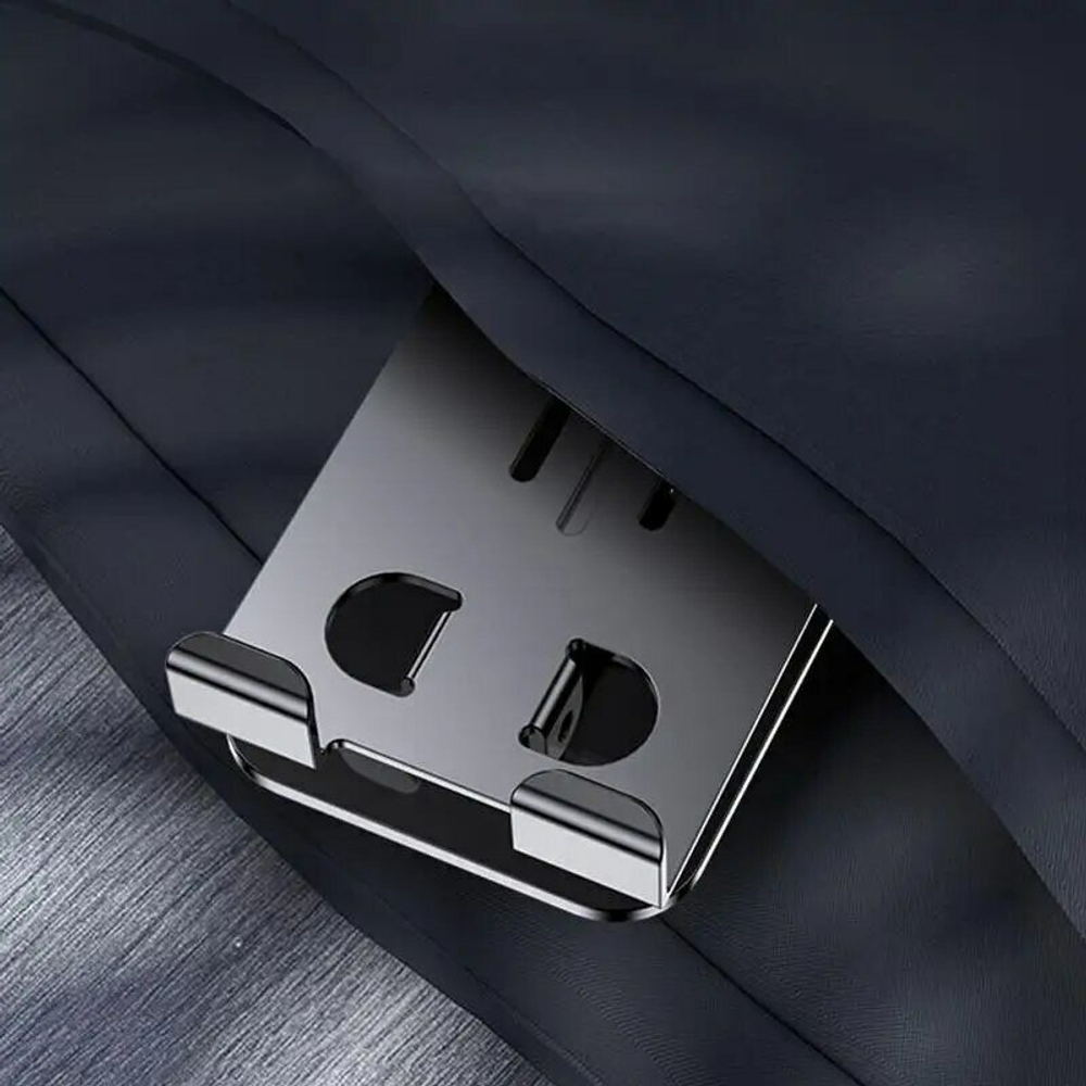 Подставка для телефона, планшета, металлическая,  вращающаяся. Держатель для телефона. Подставка под телефон, универсальная портативная,  цвет белый