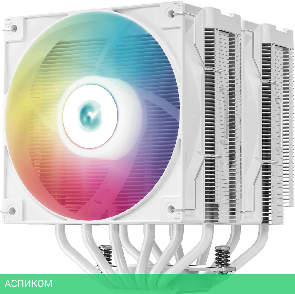 Кулер для процессора DeepCool AG620 Digital WH ARGB (R-AG620-WHADMN-G-2)