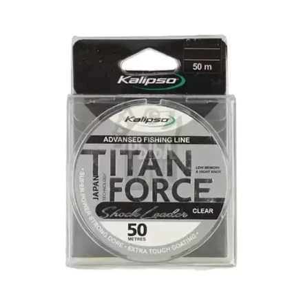 Леска Kalipso Titan Leader CL 50м 0.12-0.25мм Поводочная