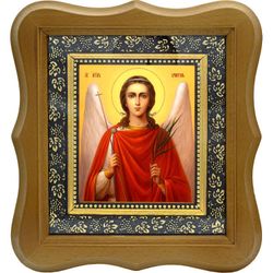 Ангел Хранитель. Икона на холсте.