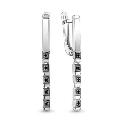 942478Ч Серьги из Золота с бриллиантами