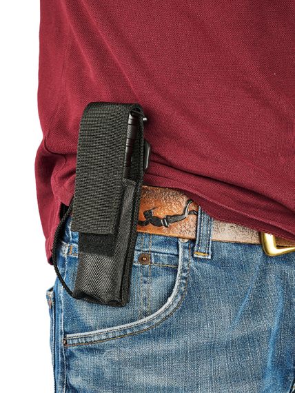 Ручной фонарь Skywoods Tactic 1800 люмен USB-Type C холодный свет IP67