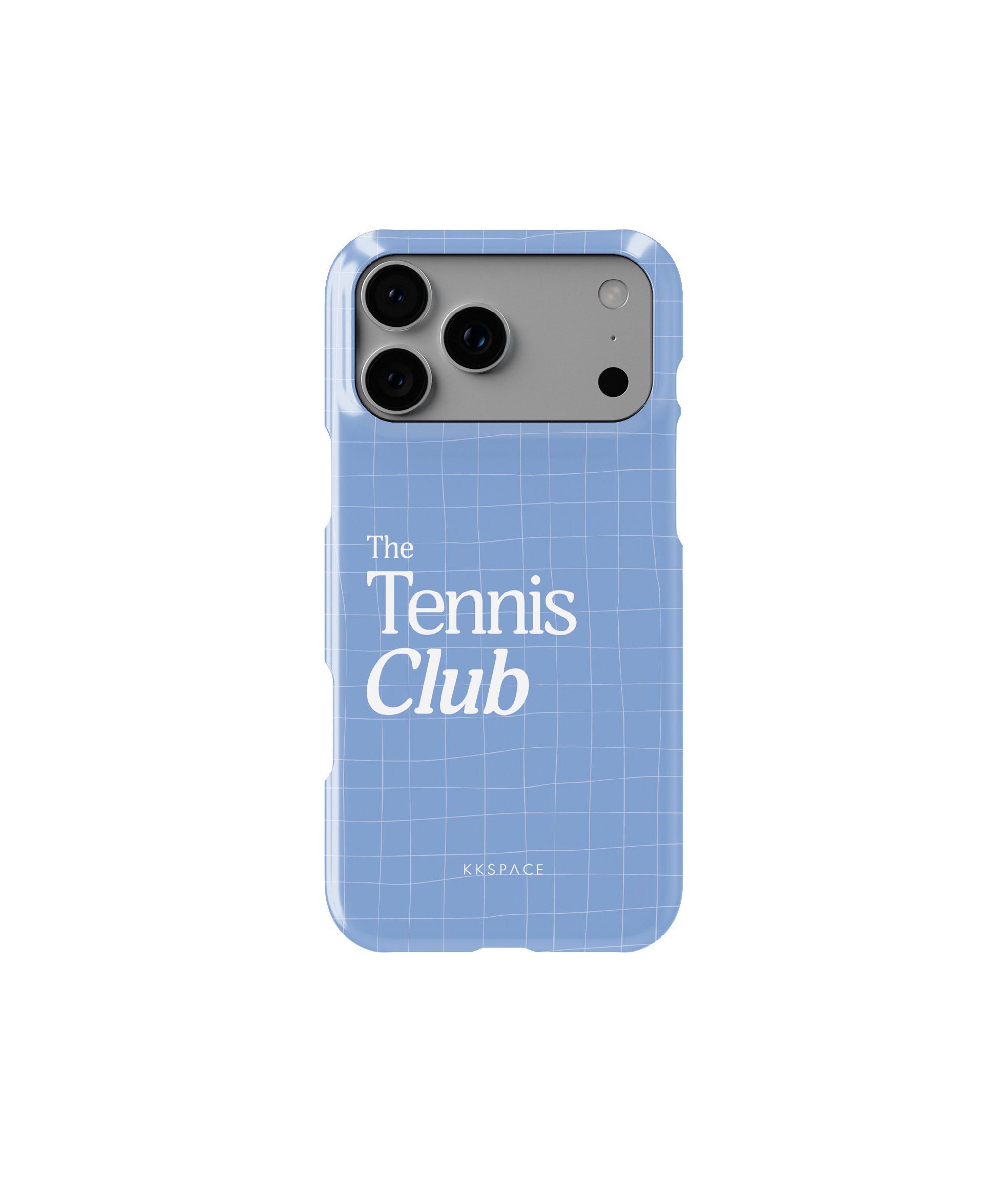 Чехол THE GRID (синий) для iPhone