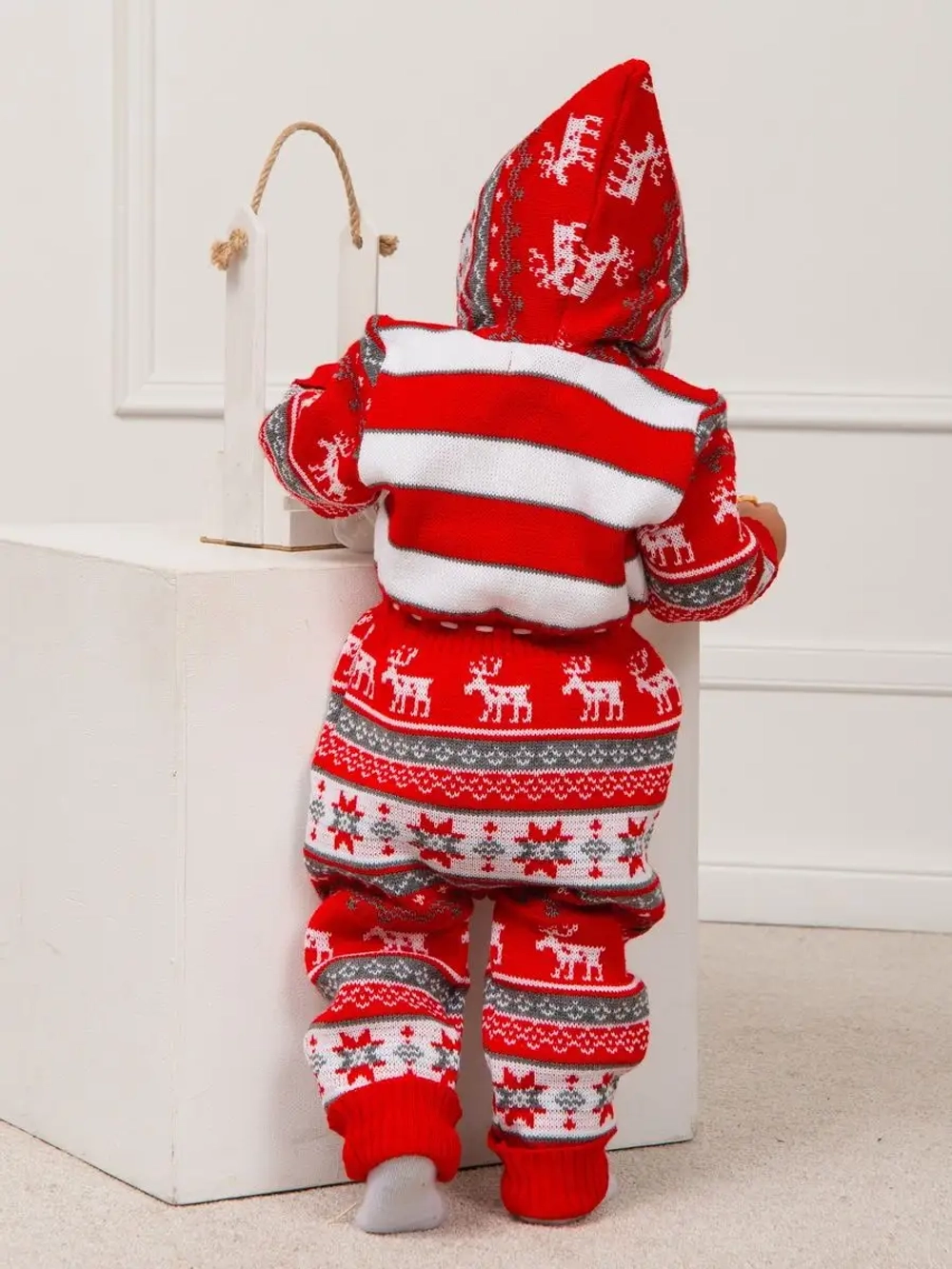 Комбинезон вязаный "Скандинавия"