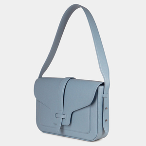 Сумка Universel из кожи теленка, голубого цвета