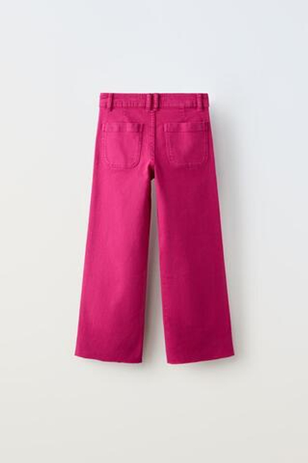 ZARA ДЖИНСЫ MARINE, РОЗОВЫЙ