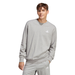 Мужская кофта теннисная adidas Essentials French Terry Embroidered Small Logo Sweatshirt Men - Grey