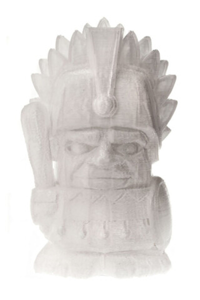 ABS пластик 1,75 для 3D принтера REC полупрозрачный 0,75 кг