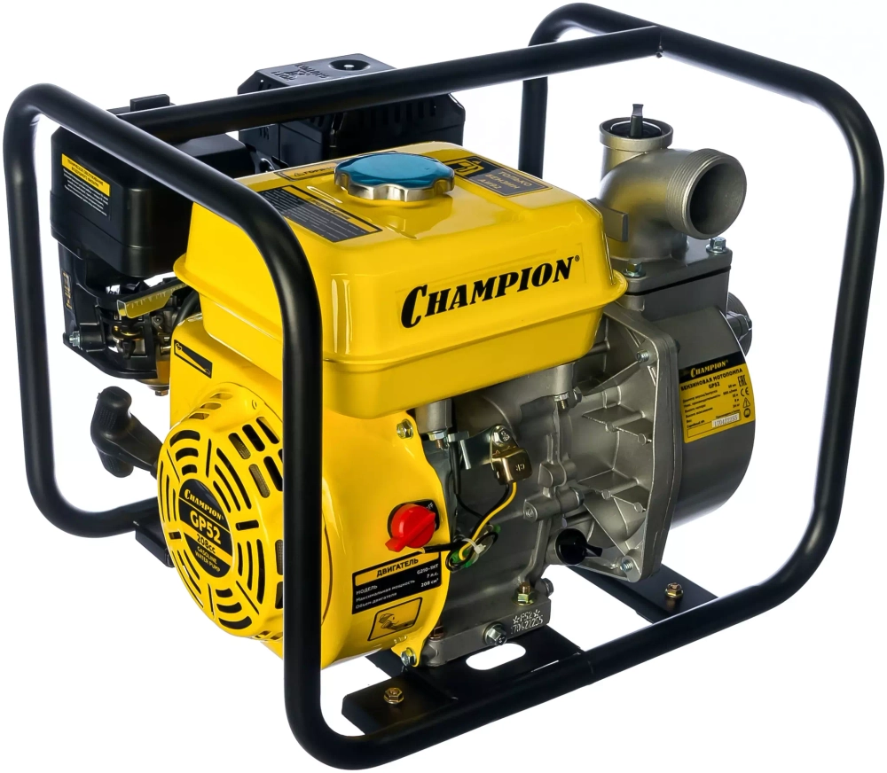 Бензиновая мотопомпа Champion GP52