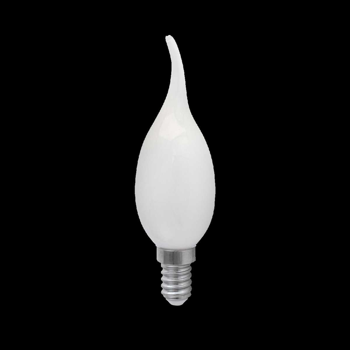 Лампа светодиодная филаментная Gauss E14 5W 2700К матовая 104201105