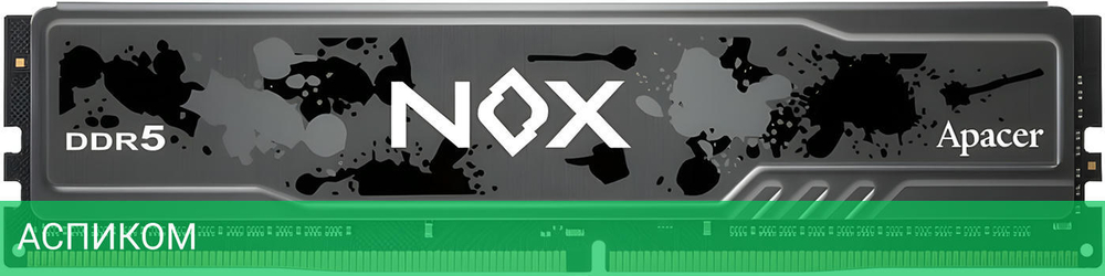 Оперативная память Apacer NOX 2х32GB DDR5 (AH5U64G60C622MBAA-2)