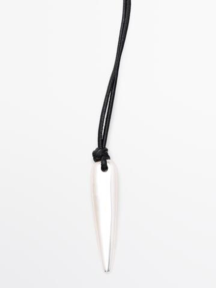 Massimo Dutti Подвеска «Маятник», серебряный