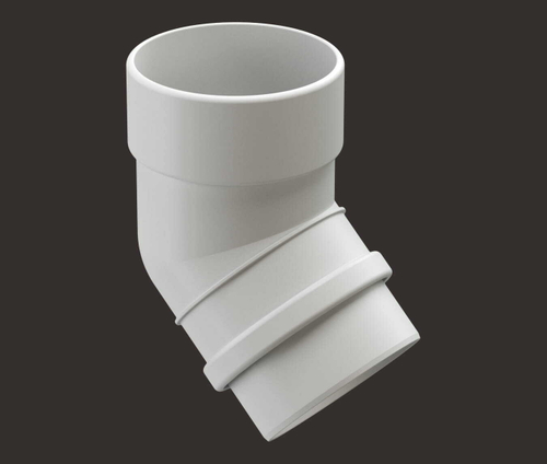 Döcke LUX Колено 45˚ (Пломбир)