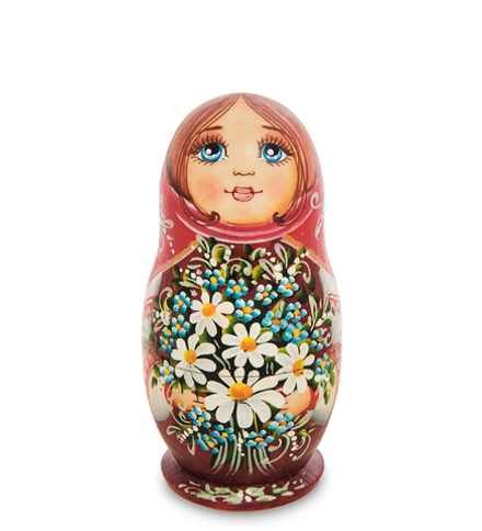 Народные промыслы МР-16/ 4-A Матрешка 3м «Мария с цветами»