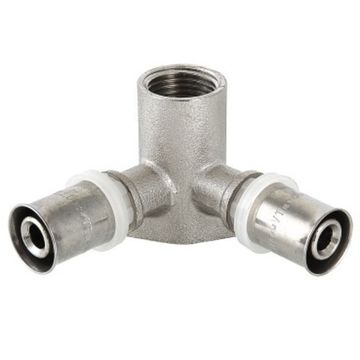 Пресс-водорозетка проходная VALTEC 16х1/2" (арт. VTm.234.N.160416)