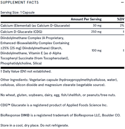 DIM + CDG 30 капсул Jarrow Formulas