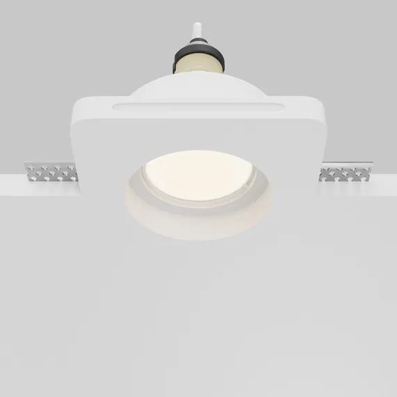 Встраиваемый светильник Гипс Модерн / Gyps Modern 1*GU10 10 Вт Technical dl002-gu10-01-w