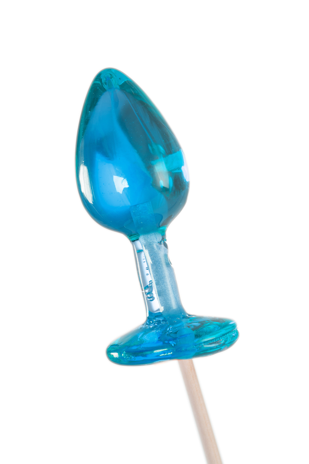 Леденец Sosuчki Анальная втулка малая голубой 30 г