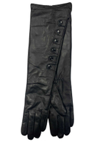 Перчатки. Женские. Материал верха: Кожаные. Подклад: Трикотаж-шерсть. Длинные. Длина 50 см. 5 шт в упаковке.