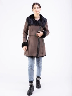 Дубленка натуральная зимняя тоскана Турция